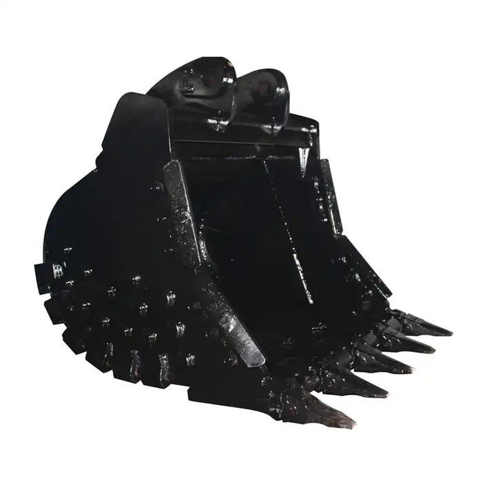 EX220 EX200 발굴기 바위 버킷 중량 스키드 스티어 바위 잡기 Fit Liebherr R317